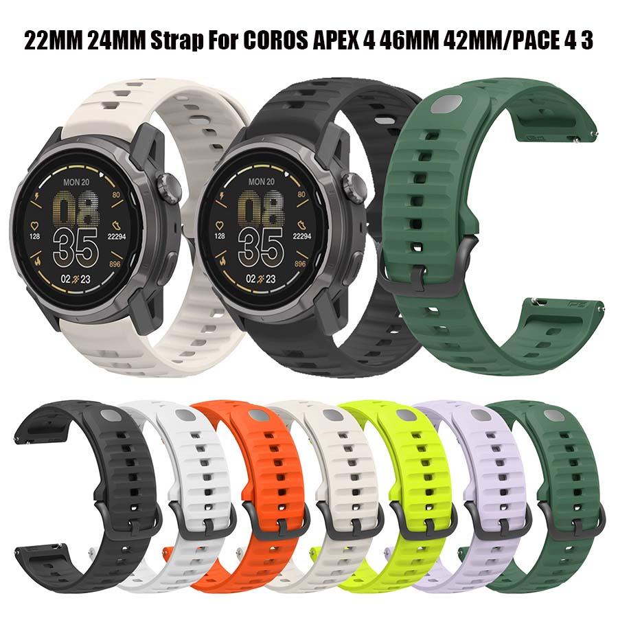 Silicone Watch Band 22Mm - Pasek silikonowy zamienny do zegarka COROS