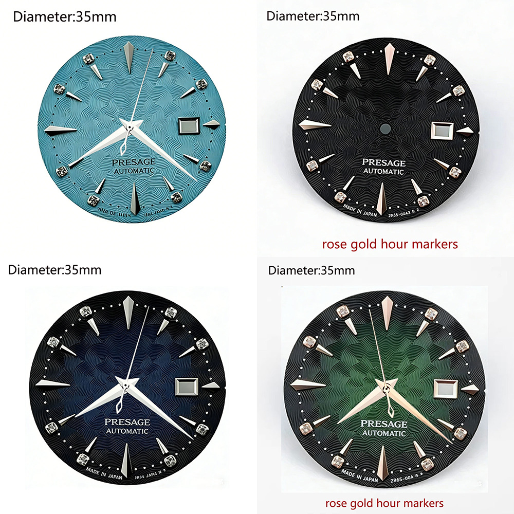 Seiko Watch Presage - Tarcza 35mm z logo S, Presage