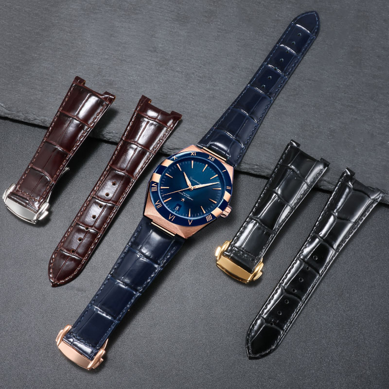Omega Watch Constellation - Pasek do zegarka z prawdziwej skóry