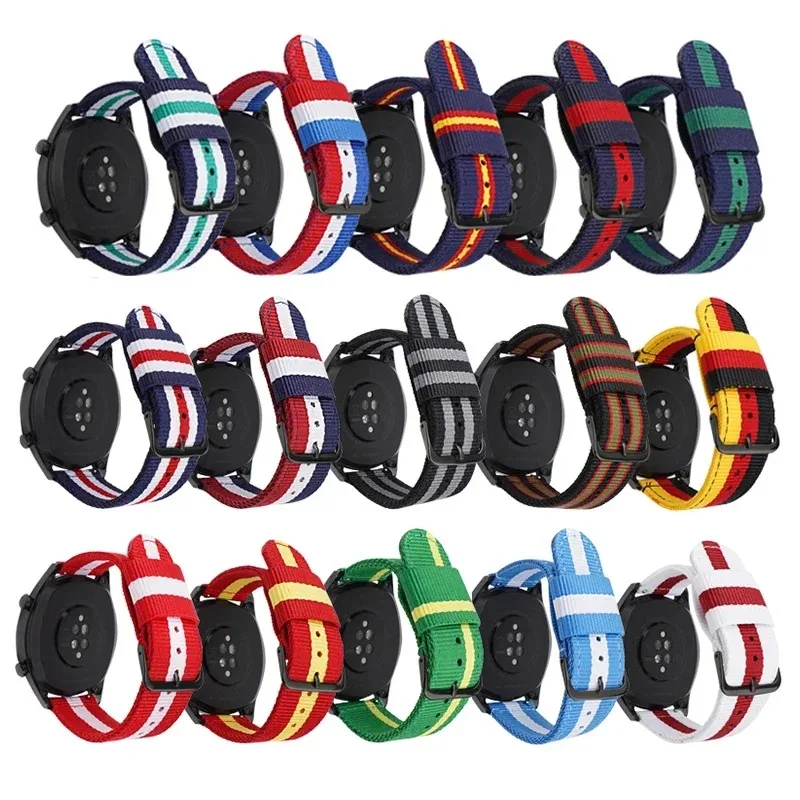 Pasek do zegarka nylonowy 20mm – Canvas Strap Watch recenzja i cena