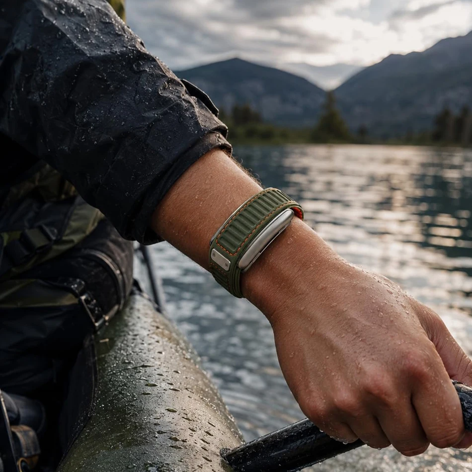 Nylonowy silikonowy pasek do z – Sport Loop Velcro recenzja i cena