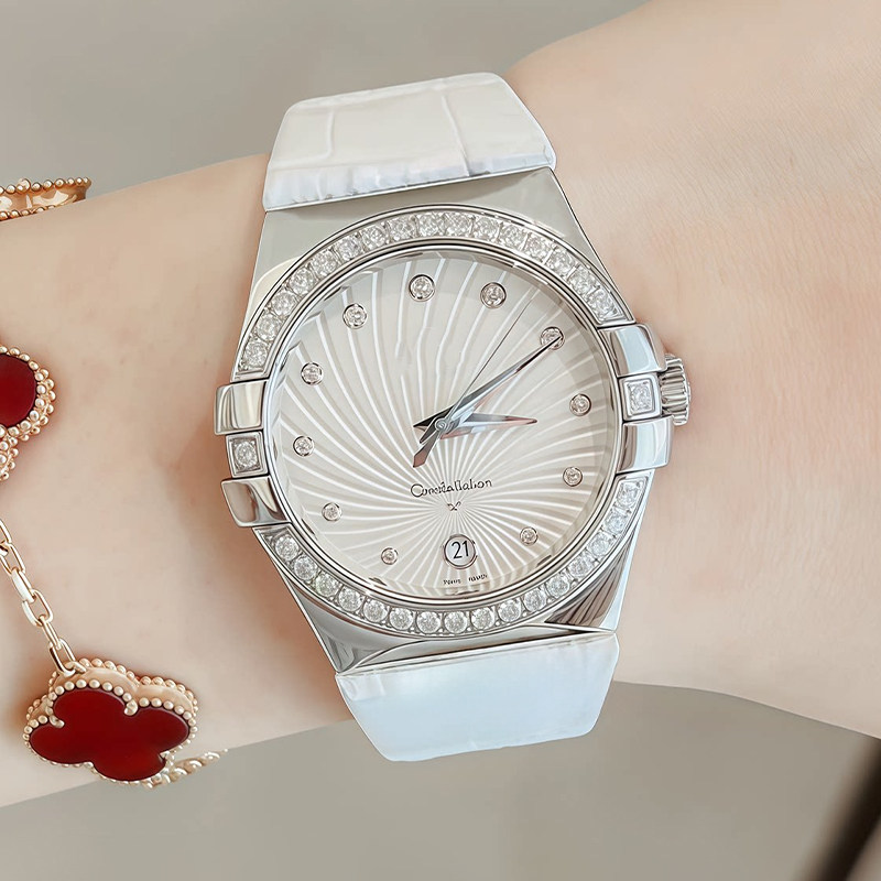 Skórzany pasek do zegarka dams – Omega Watch Constellation recenzja i cena