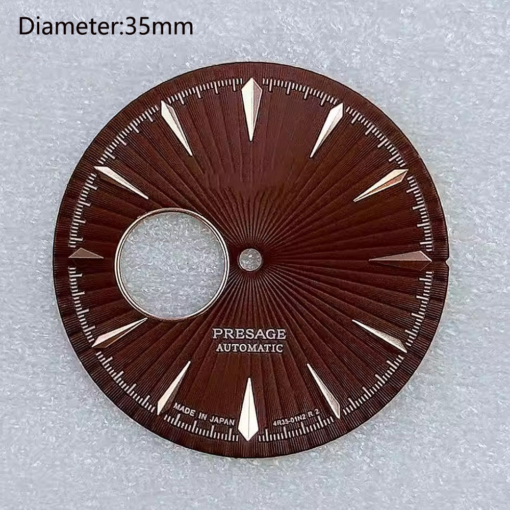 NH38 35mm Tarcza z logo S, Tar – Seiko Watch Presage recenzja i cena