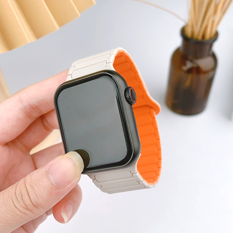 Magnetyczny pasek do Apple Wat – Silicone Band Women recenzja i cena