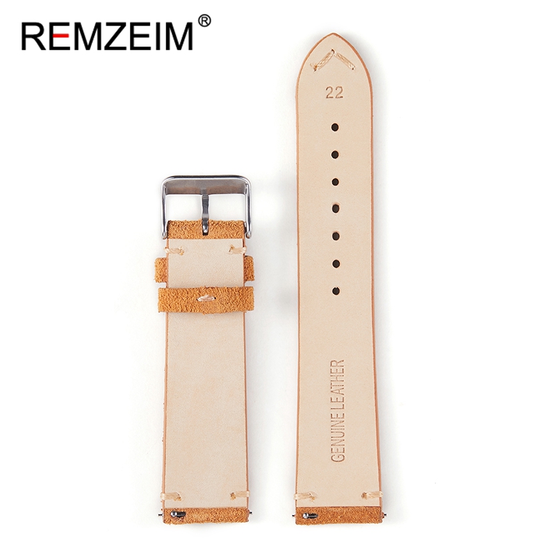 Vintage ręcznie robiony miękki – Suede Strap Watch recenzja i cena