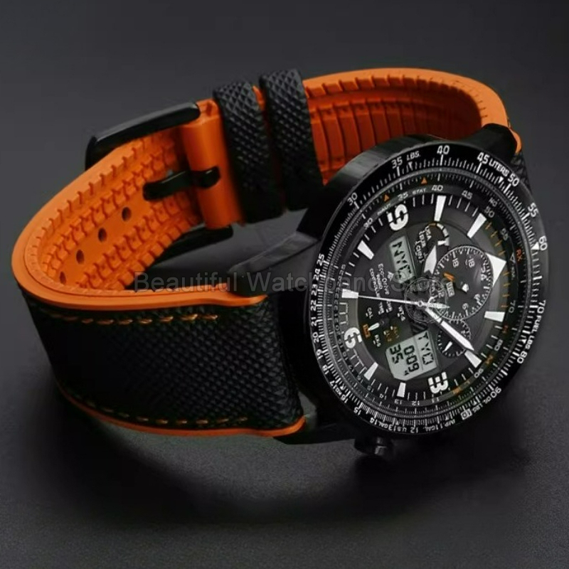 Męski pasek do zegarka z fluor – Citizen Watch Promaster recenzja i cena
