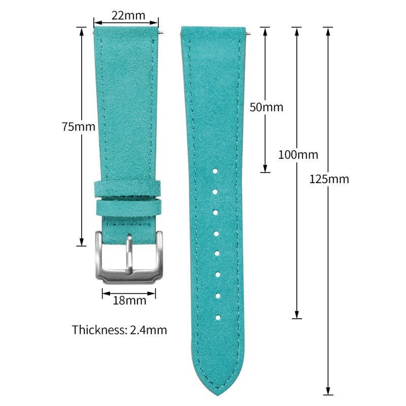 Szybkozłączny pasek do zegarka – Suede Strap Watch recenzja i cena