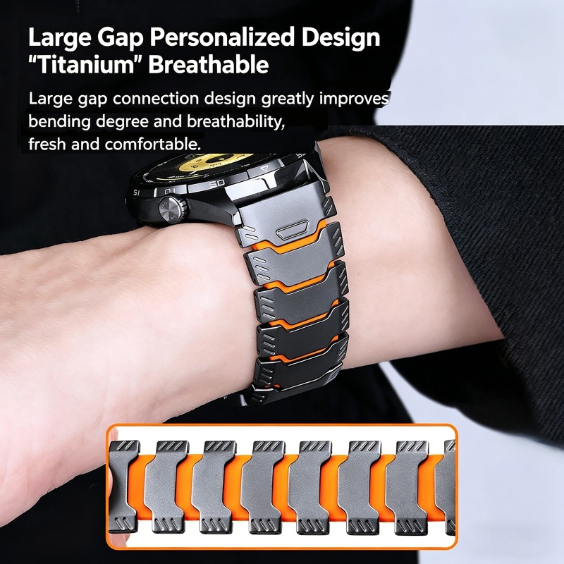22mm Tytanowy Pasek Gumowy do  – Silicone Watch Band 22Mm recenzja i cena