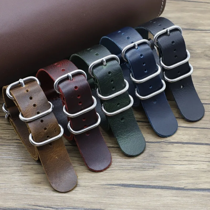 Vintage oryginalne skórzane pa – Nato Strap Nylon recenzja i cena