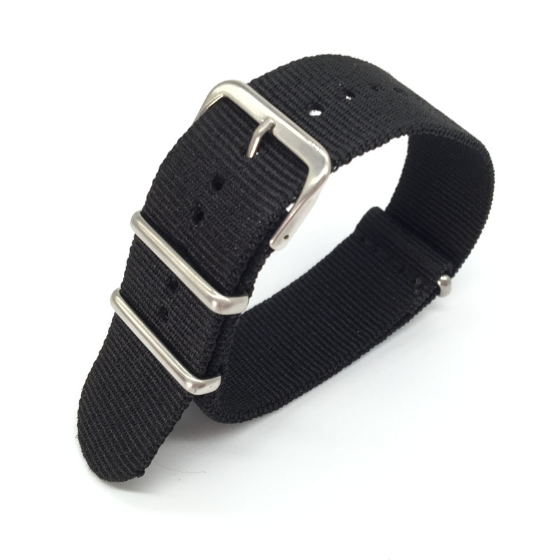 Czarny pasek nylonowy do zegar – Nato Strap Nylon recenzja i cena