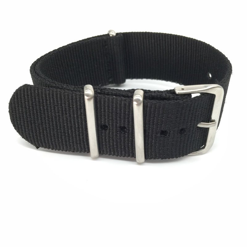 Czarny pasek nylonowy do zegar – Nato Strap Nylon recenzja i cena