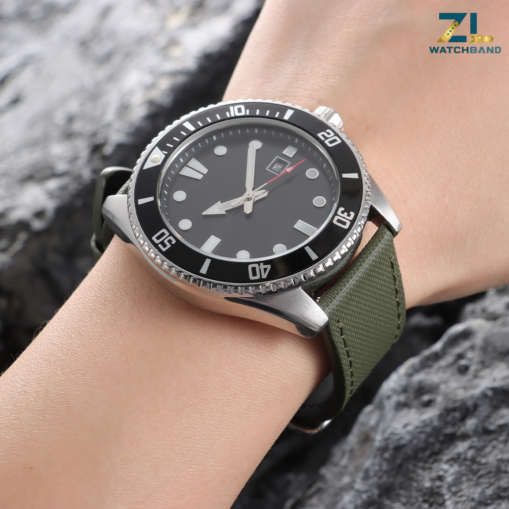 Pasek do zegarka nylonowy 20mm – Suede Strap Watch recenzja i cena