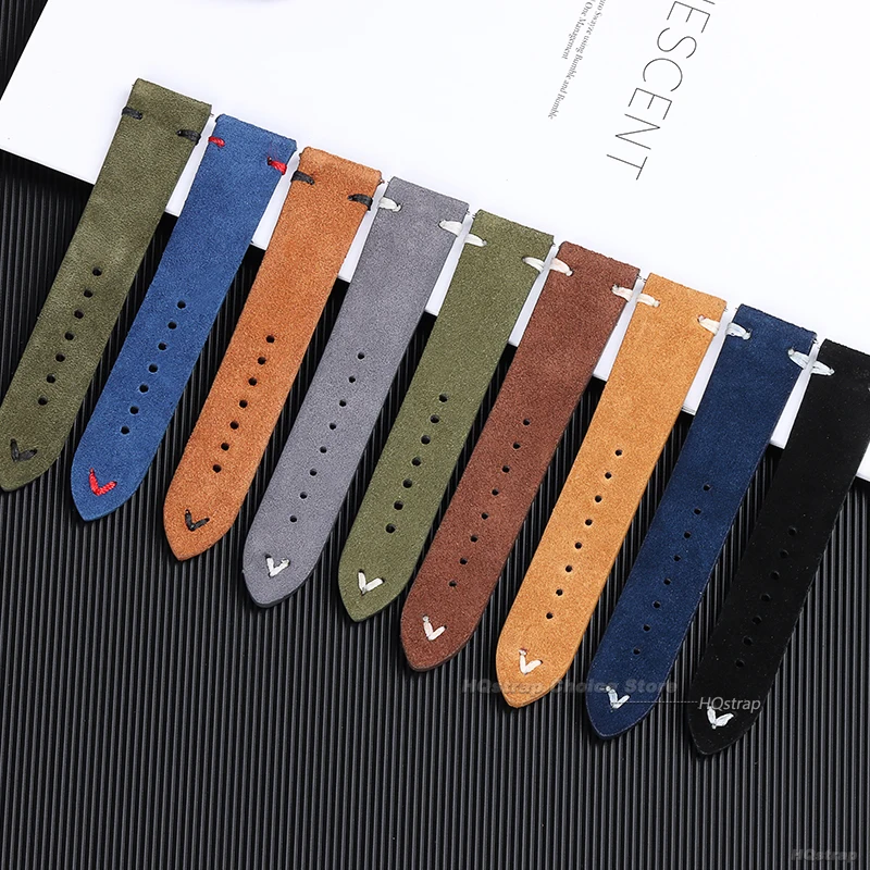18mm 20mm 22mm wysokiej jakośc – Suede Strap Watch recenzja i cena